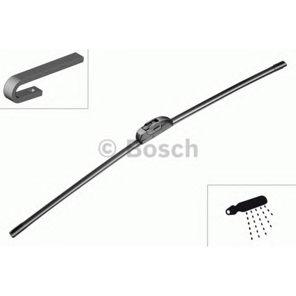 3397008847 BOSCH ЩІТКА СКЛООЧИСНИКА AEROTWIN RETRO 600 (ФОРСУНКА)