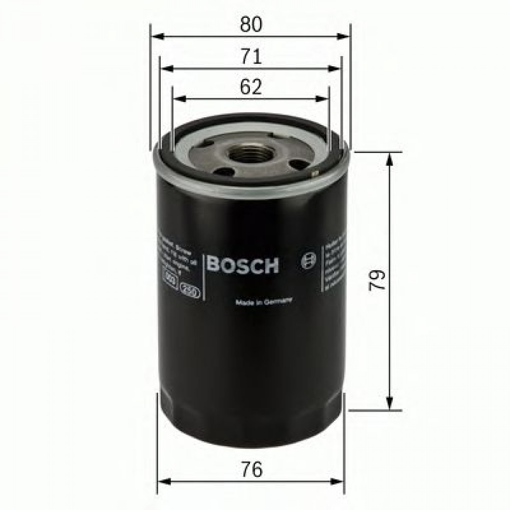0451102056 BOSCH Фільтр оливи