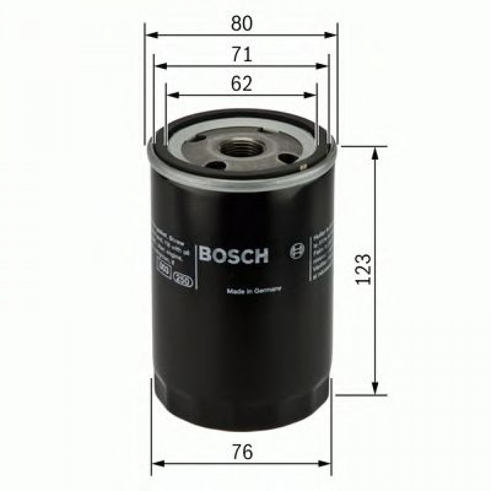 0451103033 BOSCH Фільтр оливи
