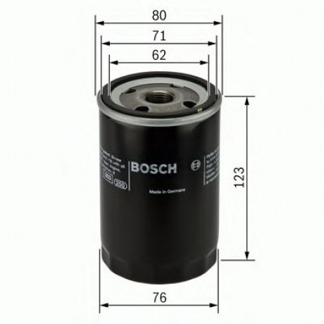 0451103033 BOSCH Фільтр оливи