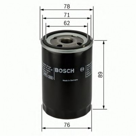 0451103050 BOSCH Фільтр оливи
