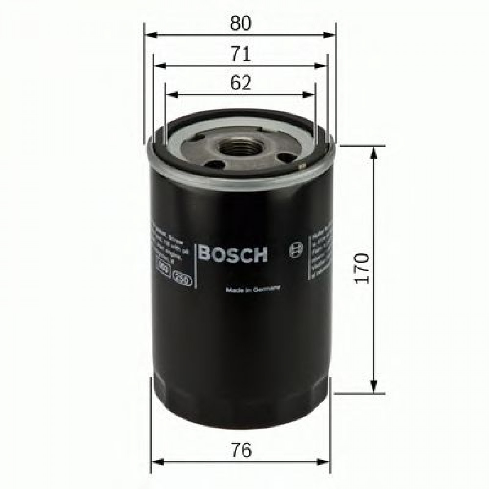 0451103249 BOSCH Фільтр оливи