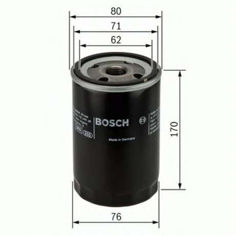 0451103249 BOSCH Фільтр оливи