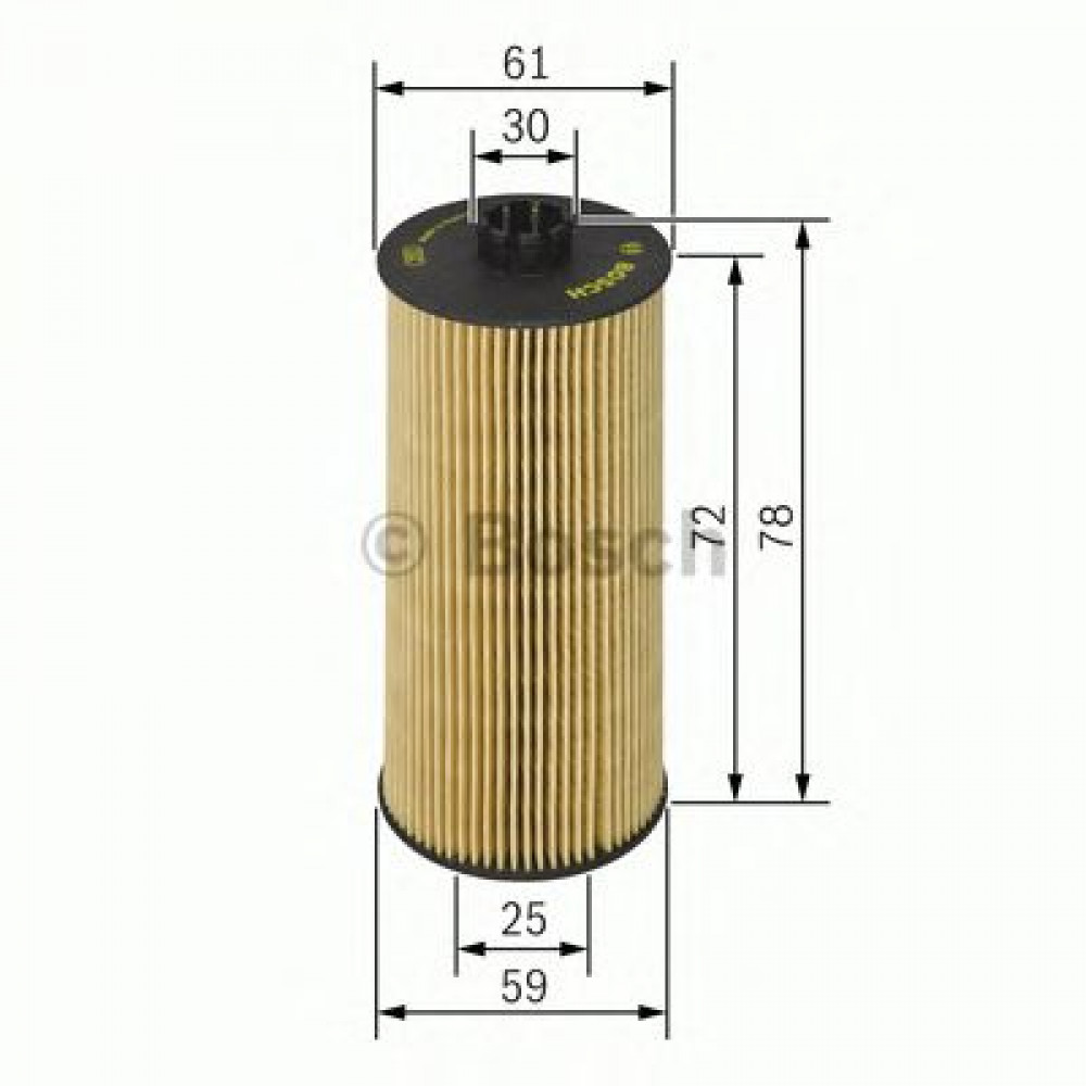 1457429178 BOSCH Фільтр оливи