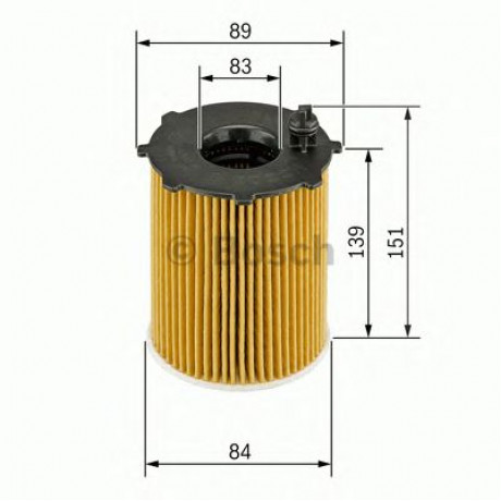 1457429307 BOSCH Фільтр оливи