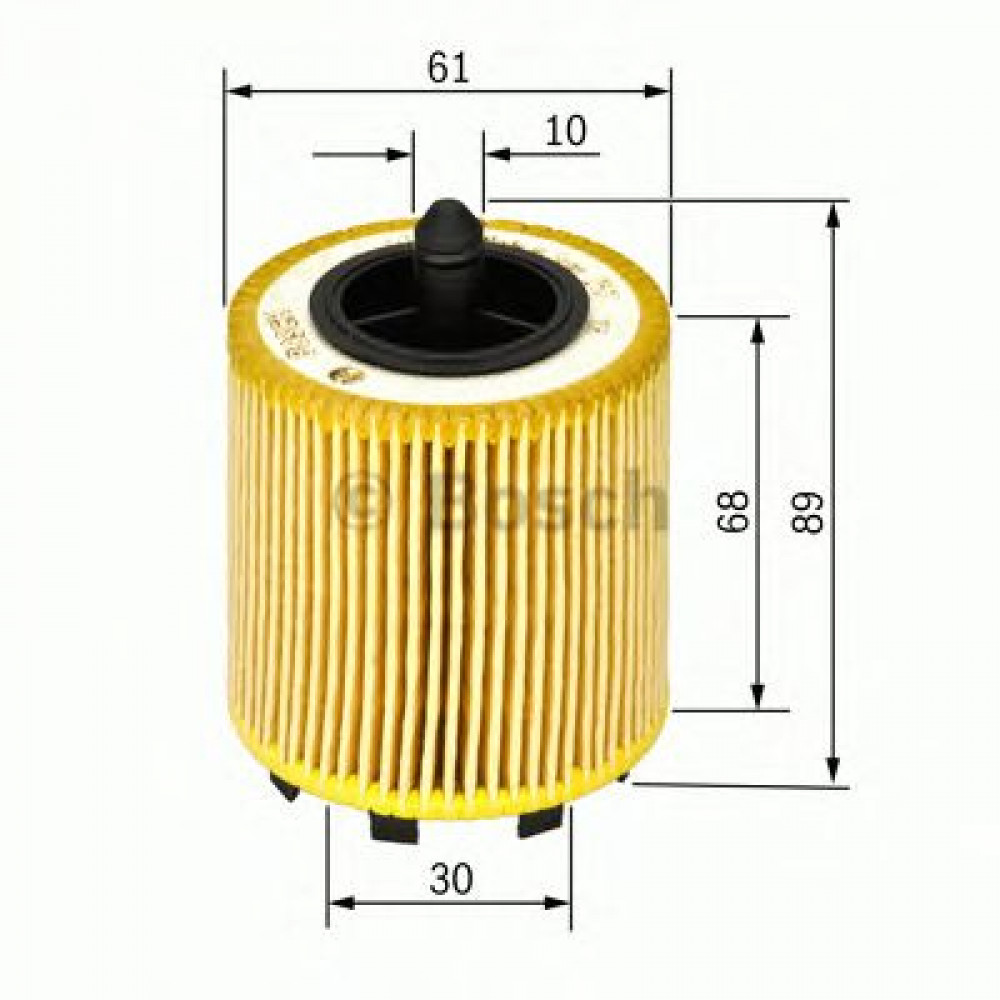 F026407016 BOSCH Фільтр оливи