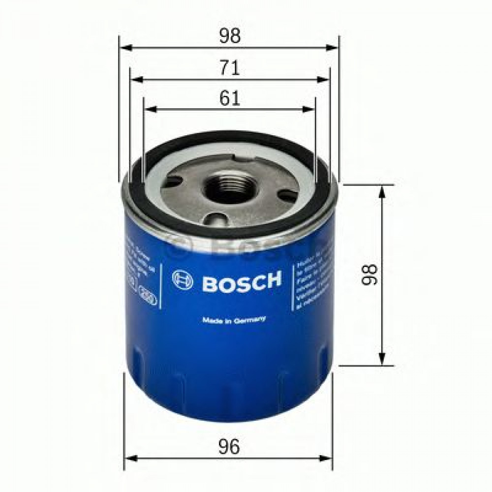 F026407106 BOSCH Фільтр оливи