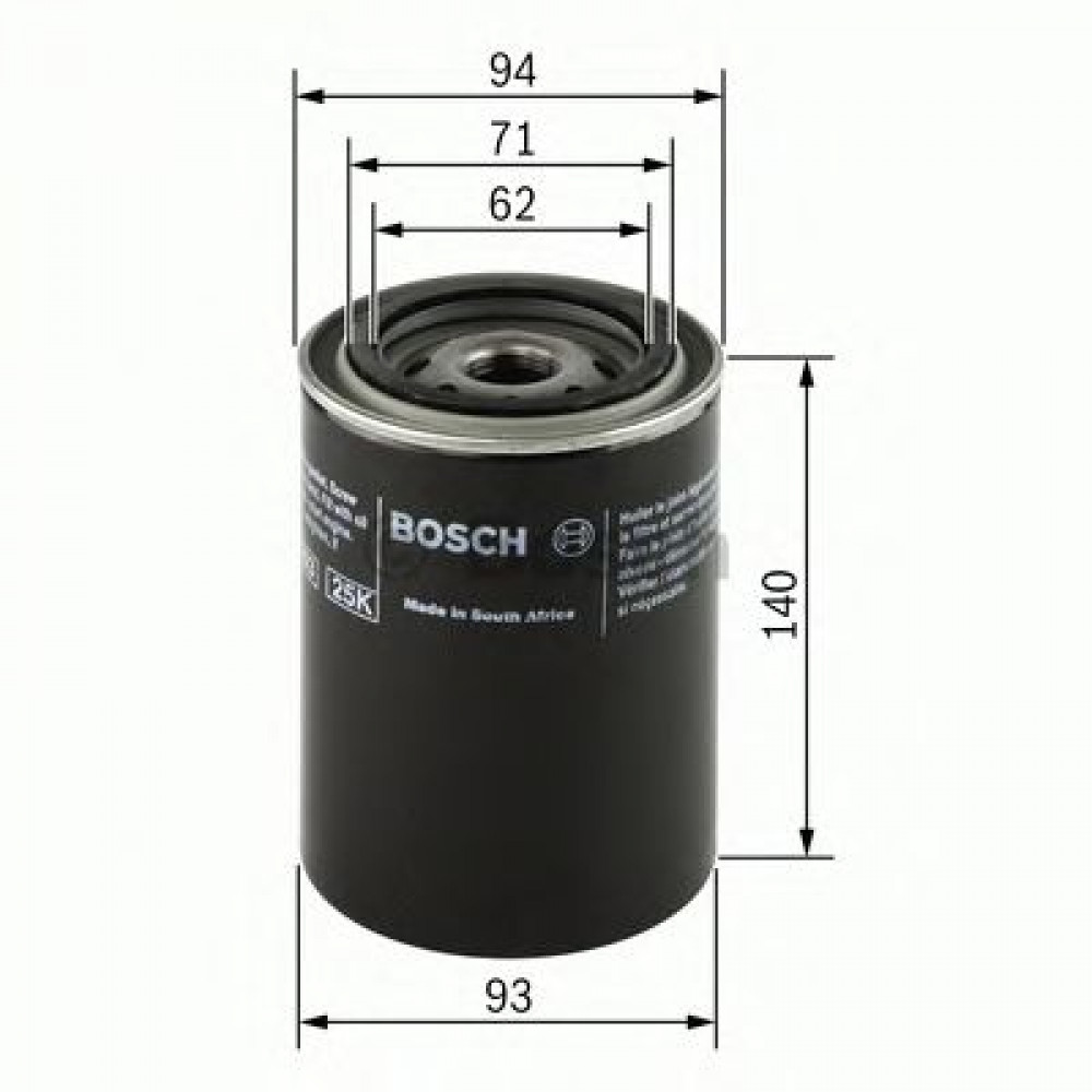 0451104005 BOSCH Фільтр оливи