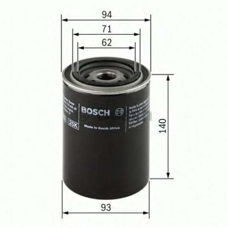 0451104005 BOSCH Фільтр оливи