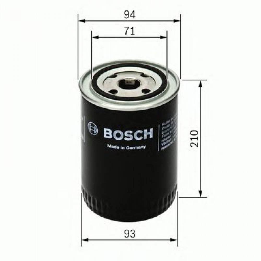 0451105067 BOSCH Фільтр оливи