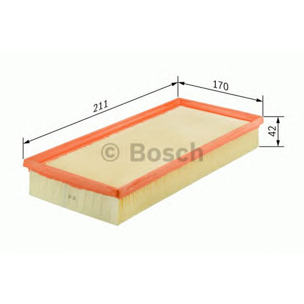 1457433526 BOSCH Фільтр повітря
