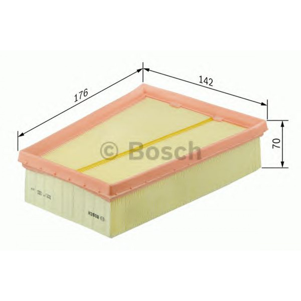 1457433529 BOSCH Фільтр повітря