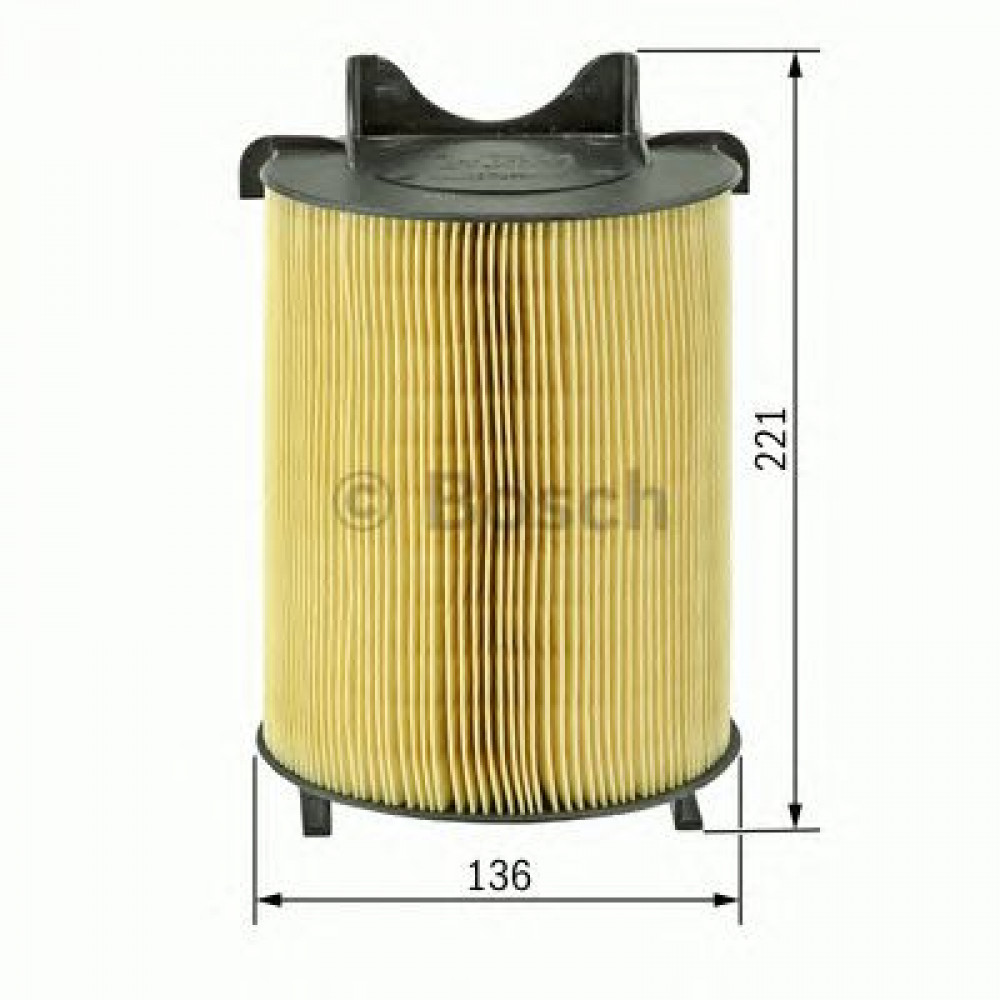 1457433576 BOSCH Фільтр повітря