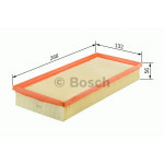 F026400048 BOSCH Фільтр повітря 