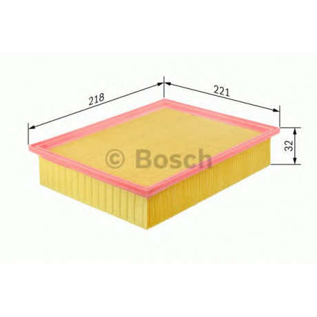 F026400206 BOSCH Фільтр повітря