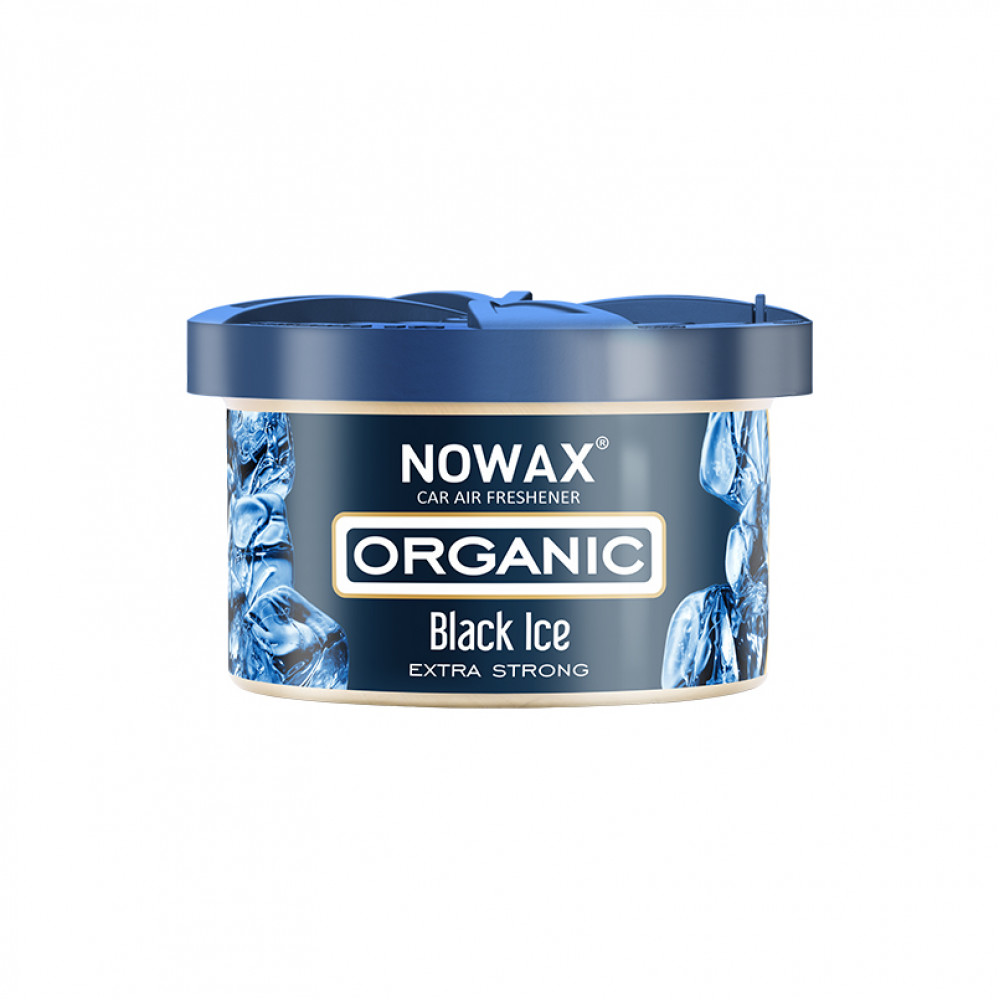NOWAX Ароматизатор повітря Nowax серія Organic - Black Ice (18шт/уп)