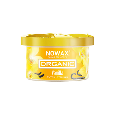 NOWAX Ароматизатор повітря Nowax серія Organic - Vanilla (18шт/уп)