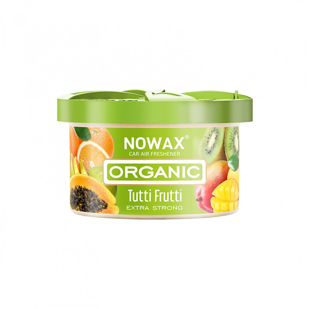 NOWAX Ароматизатор повітря Nowax серія Organic - Tutti Frutti (18шт/уп)