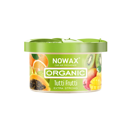 NOWAX Ароматизатор повітря Nowax серія Organic - Tutti Frutti (18шт/уп)