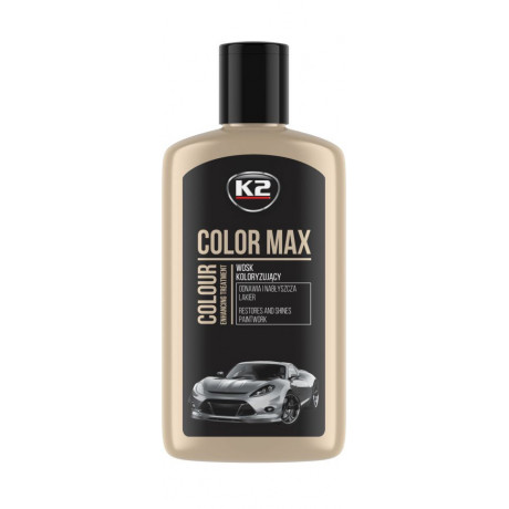 K2 COLOR MAX 250ml Поліроль (чорний) х12