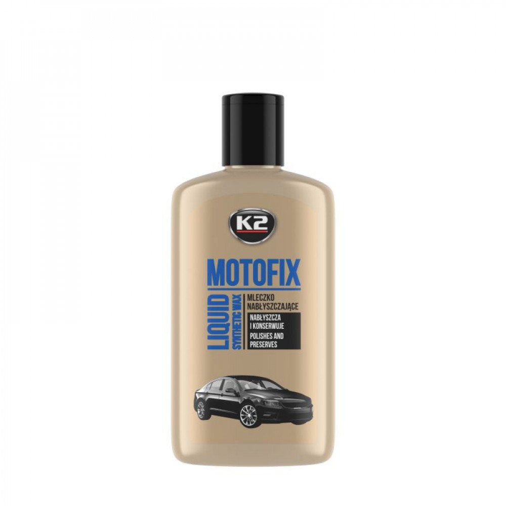 K2 MOTOFIX 250ml Силіконове молочко-поліроль для лаку х12