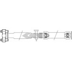 Патрубок нагнетаемого воздуха  MB (пр-во Rapro) 