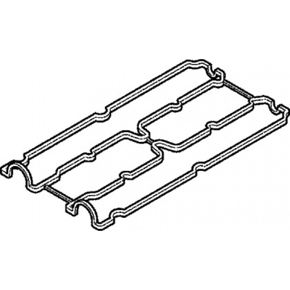 Прокладка крышки клапанной CHEVROLET/OPEL 1.4/1.6/1.8 F18D3  (пр-во Elring)