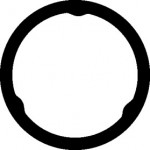 Прокладка, компрессор BMW (вир-во Elring) 