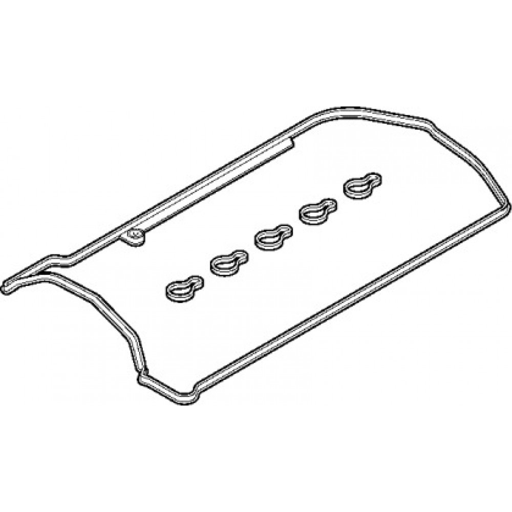 Прокладки клапанной крышки (компл.) MB OM612/OM647 (пр-во Elring)