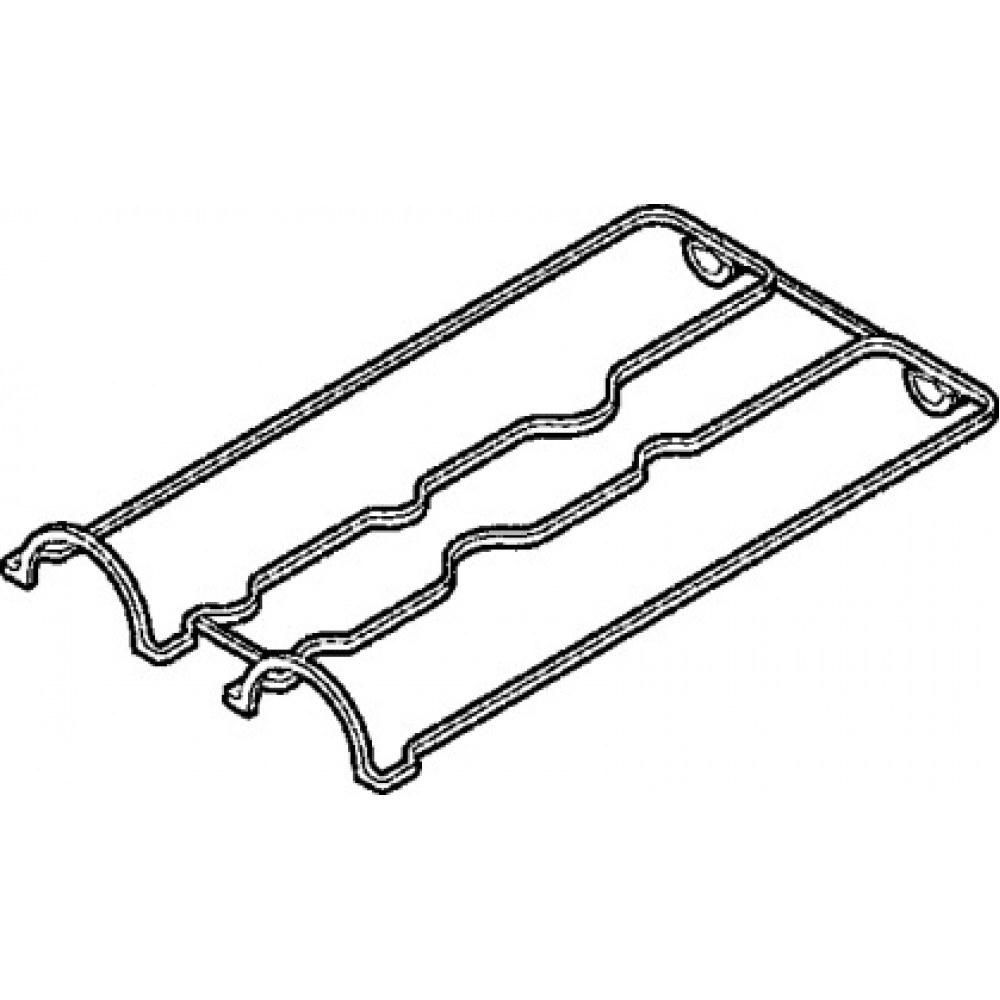 Прокладка крышки клапанной OPEL X25XE/Y32SE/Z32SE (2) (пр-во Elring)