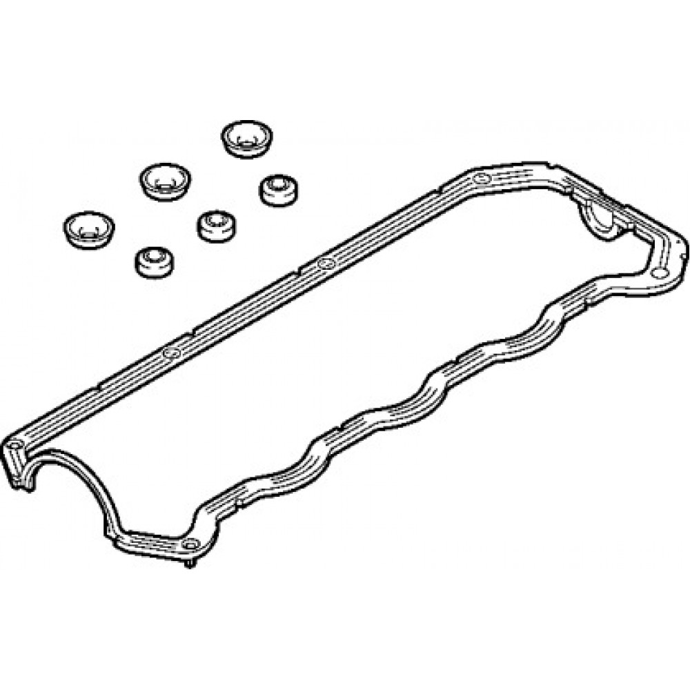 Комплект прокладок, крышка головки цилиндра VAG 1,9TDI (пр-во Elring)