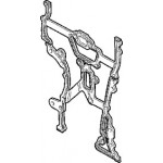 Прокладка передньої кришки OPEL X10XE/X12XE/Z10XE/Z10XEP/Z12XE/Z12XEP/Z14XEL (вир-во Elring) 