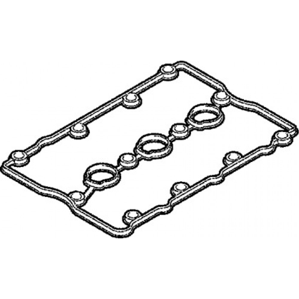 Прокладка крышки клапанной VAG 3.0 V6 ASN/AVK/BBJ (2) (пр-во Elring)