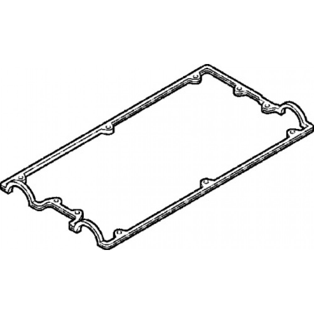 Прокладка крышки клапанной HYUNDAI/MITSUBISHI G4CN/G4CP/G4CR/4G61/4G63/4G67 (пр-во Elring)