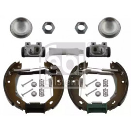 Комплект гальмових колодок, дискове гальмо (вир-во ABS)