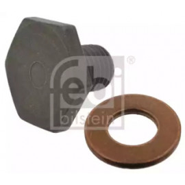 Пробка маслосливного отвору з кільцем ущільнювача (вир-во FEBI)