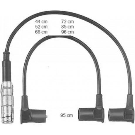 Комплект кабелів високовольтних (вир-во BERU)