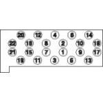 Комплект болтів двигуна (вир-во PAYEN) 