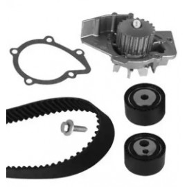 Водяний насос + комплект зубчастого ременя 1.9D/2.0D CITROEN C5/PEUGEOT 206/BOXER (Ви-во Metelli)