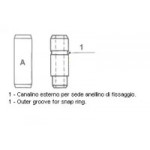 Направляюча клапана IN/EX OPEL 1,2-2,0 8V d 7 mm (вир-во Metelli) 