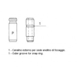 Направляюча клапана (вир-во Metelli)