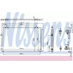 Радіатор (вир-во Nissens) 