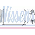 Конденсатор кондицiонера NISSAN X-TRAIL (T32) (14-) (вир-во Nissens) 