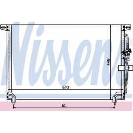 Конденсер кондіционера OPEL (вир-во Nissens)