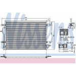 Конденсер кондіционера AUDI (вир-во Nissens) 