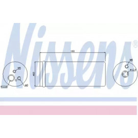 Осушувач кондиціонера VAG   1J0 820 191 A/D (вир-во Nissens)