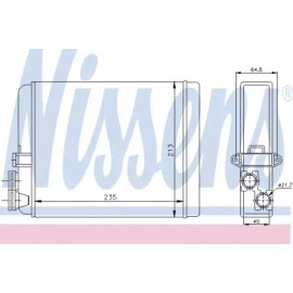Пічка Volvo (вир-во  Nissens)