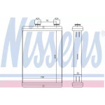 Радиатор отопителя FIAT; LANCIA (пр-во Nissens) 