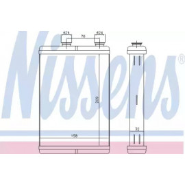 Радiатор (вир-во Nissens)