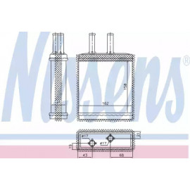 Пічка KIA (вир-во  Nissens)